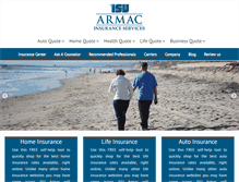 Tablet Screenshot of isu-armac.com